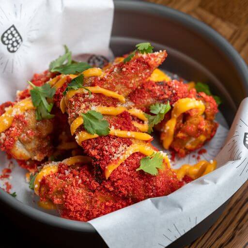 Wings - Hot Cheeto - Brooklyn ave pizza co